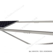 太阳能地面安装系统碳钢支架W型-10