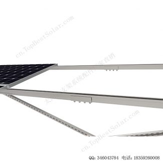 太阳能地面安装系统碳钢支架W型-10