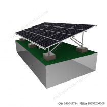 太阳能地面安装系统碳钢支架W型-2