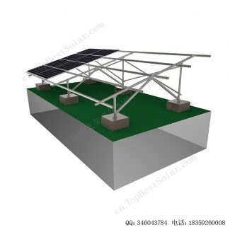 太阳能地面安装系统碳钢支架W型-5