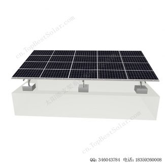 太阳能地面安装系统碳钢支架W型-8