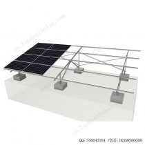 太阳能地面安装系统碳钢支架W型-9