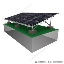 太阳能地面安装系统碳钢支架-W型-4