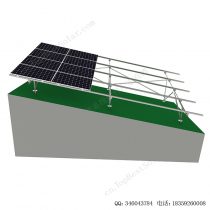 太阳能斜坡地面安装系统碳钢支架W型-5