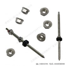 太阳能光伏安装配件法兰螺母M8-F-N208-9