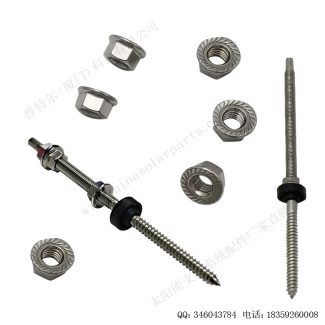 太阳能光伏安装配件法兰螺母M8-F-N208-9