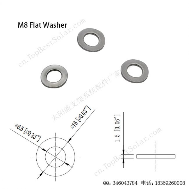 太阳能光伏安装配件平片-SPC-F-P108-2