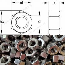太阳能光伏安装配件六角螺母M8-F-N108-4