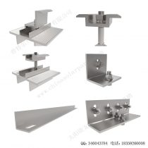 太阳能地面安装系统碳钢支架W型混凝土-7