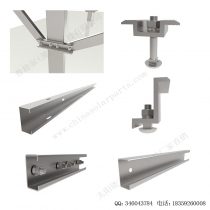 太阳能打桩地面安装系统碳钢支架-7