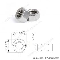 太阳能光伏安装配件六角螺母M8-F-N112-1