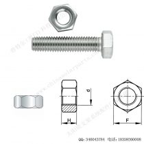 太阳能光伏安装配件六角螺母M8-F-N112-6