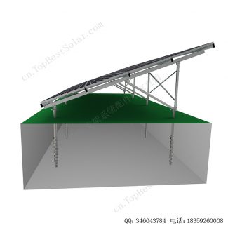 太阳能地面安装系统铝合金支架-A型-10