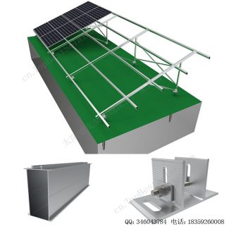 太阳能地面安装系统铝合金支架-A型-2