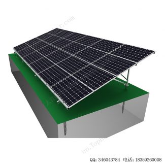 太阳能地面安装系统铝合金支架-A型-3