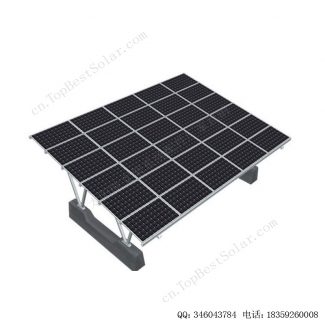 太阳能光伏车棚安装系统-1