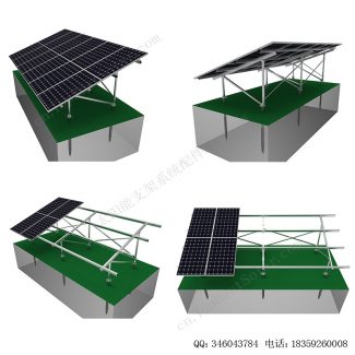 太阳能地面安装系统铝合金支架-N型-5