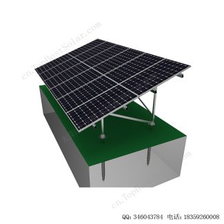 太阳能地面安装系统铝合金支架-N型-7