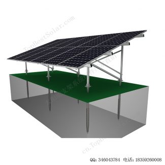 太阳能地面安装系统铝合金支架-N型-8