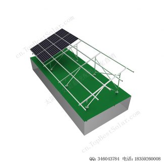 太阳能地面安装系统铝合金支架-W型-13