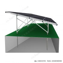 太阳能地面安装系统铝合金支架-斜坡-7