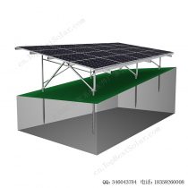太阳能地面安装系统铝合金支架-斜坡-8