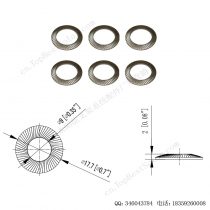太阳能安装配件锯齿状螺纹垫圈-11