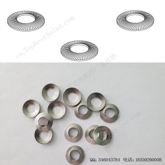 太阳能安装配件锯齿状螺纹垫圈-12