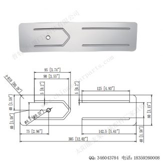 太阳能光伏安装配件挡水板HF-02-2