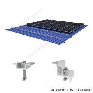 L脚支架太阳能金属屋顶支架系统-SPC-RF-IK08-DT-2