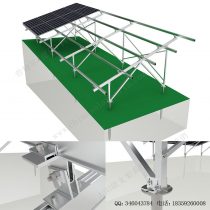 太阳能电池板安装系统斜坡地面安装-SPC-GA-4H-W-EW-SN-4