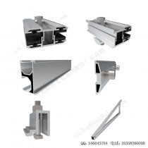 太阳能双面电池板三角安装支架-SPC-TR15-TF-U1000-6