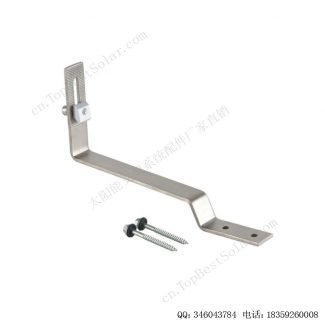 太阳能平瓦屋顶安装系统–底部安装挂钩-SPC-IK-12-10