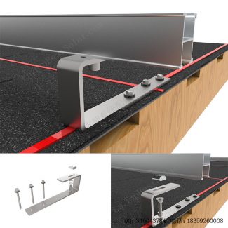 太阳能沥青瓦屋顶安装系统–底部安装挂钩-SPC-IK-13-4