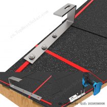 太阳能沥青瓦屋顶安装系统–底部安装挂钩-SPC-IK-13-5