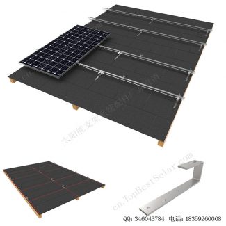 太阳能沥青瓦屋顶安装系统–底部安装挂钩-SPC-IK-13-6