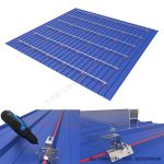 太阳能金属屋顶安装带支架-SPC-RF-CK02-HR-3