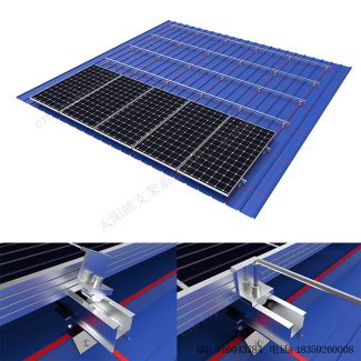 太阳能金属屋顶安装带支架-SPC-RF-CK02-HR-5