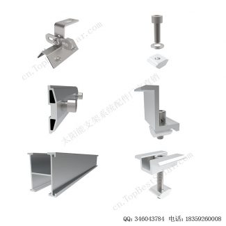 太阳能金属屋顶安装带支架-SPC-RF-CK02-HR-7