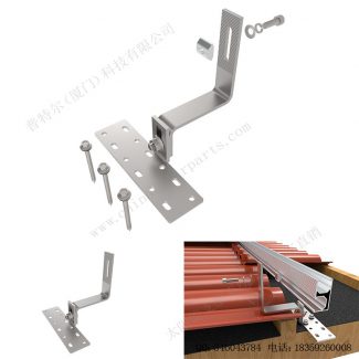 solar tile mounting hooks for side mounted-SPC-IK-03-2
