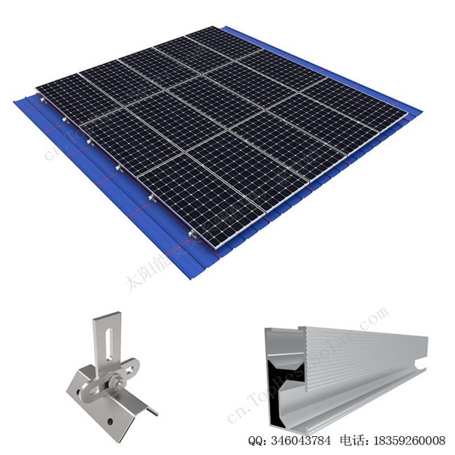 太阳能通用金属屋顶支架系统-SPC-RF-CK02A-HR-1