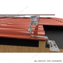 太阳能琉璃瓦屋顶安装挂钩–双重调节-SPC-RF-IK15-10