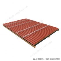 太阳能琉璃瓦屋顶安装挂钩–双重调节-SPC-RF-IK15-11