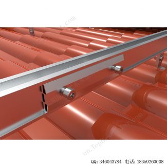 太阳能琉璃瓦屋顶安装挂钩–双重调节-SPC-RF-IK15-19