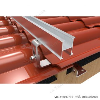 太阳能琉璃瓦屋顶安装挂钩–双重调节-SPC-RF-IK15-4