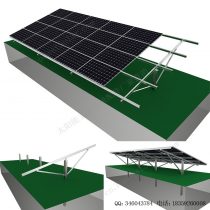 单立柱式地面太阳能安装支架-SPC-JA-4H-PCW-2