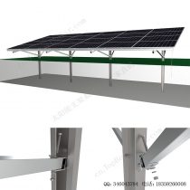 单立柱式地面太阳能安装支架-SPC-JA-4H-PCW-7