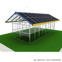 太阳能光伏BIPV屋顶农棚安装系统-2