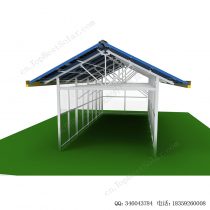 太阳能光伏BIPV屋顶农棚安装系统-5