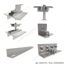 太阳能电池板地面安装结构-混凝土基础-SPC-CC-4H-W-10
